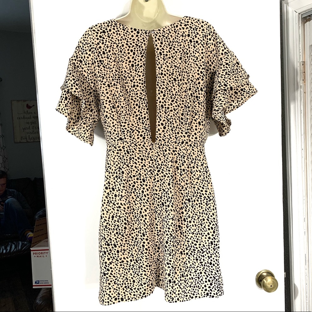 NEW she & sky leopard print dress - Picture 3 of 5